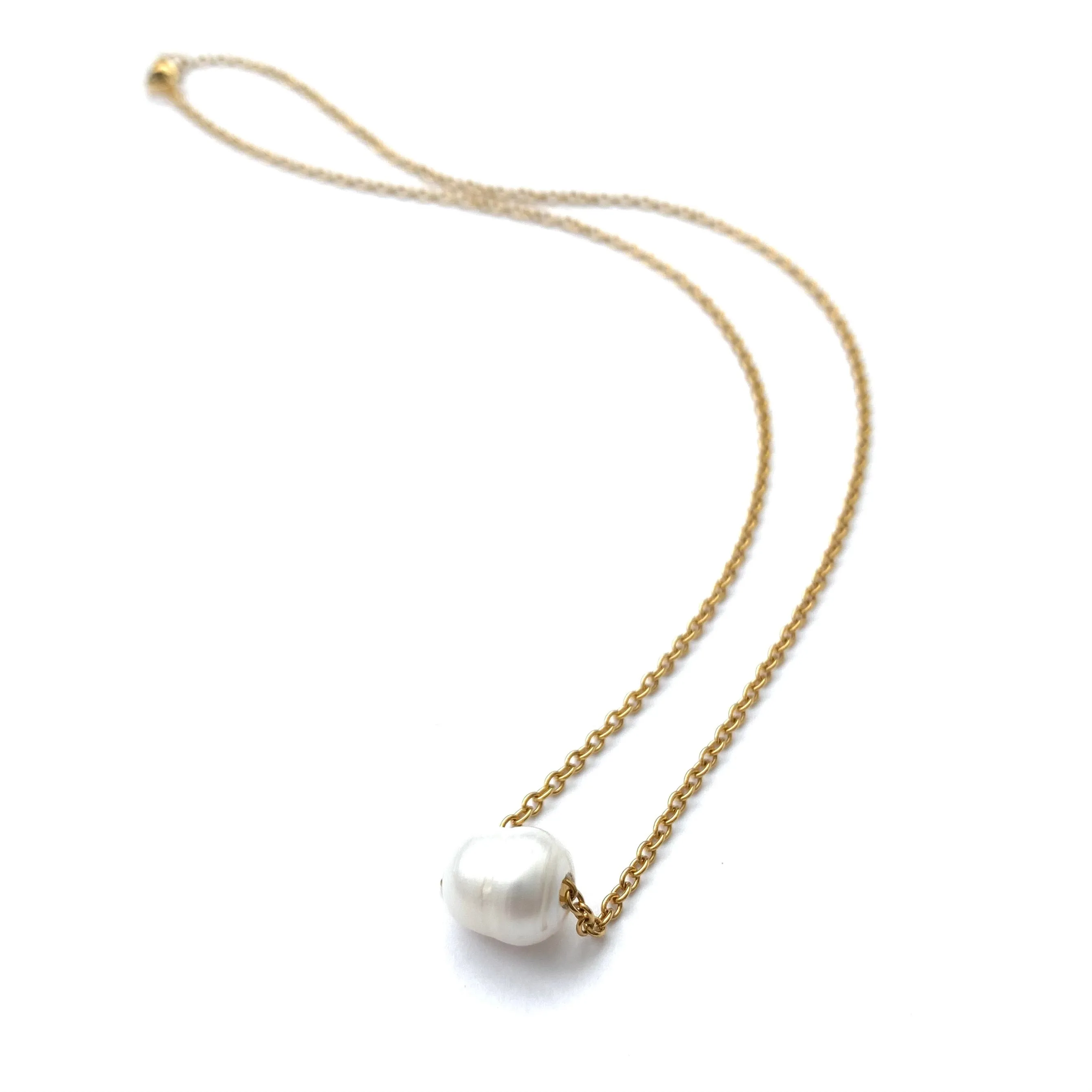 Fantasy Pearl Chain Necklace