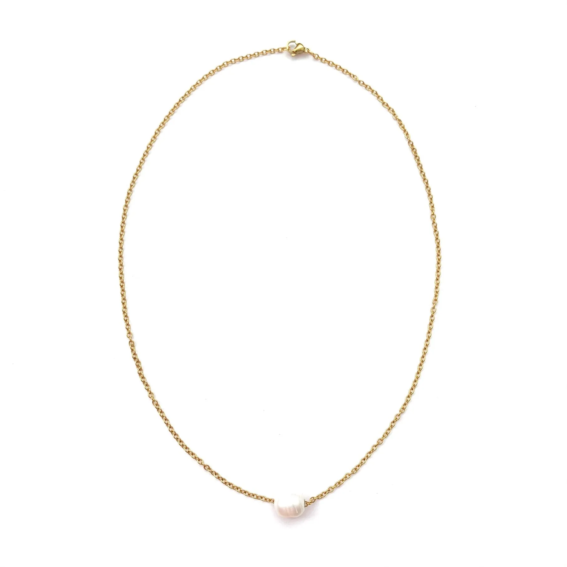 Fantasy Pearl Chain Necklace