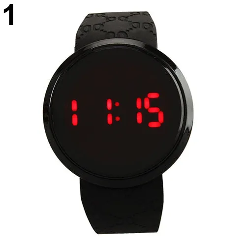 Fashion Touch Screen Watches Men Led Digital Watches Men Sports Watches Silicone Band Day Date Electronic Watches reloj hombre