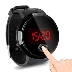 Fashion Touch Screen Watches Men Led Digital Watches Men Sports Watches Silicone Band Day Date Electronic Watches reloj hombre