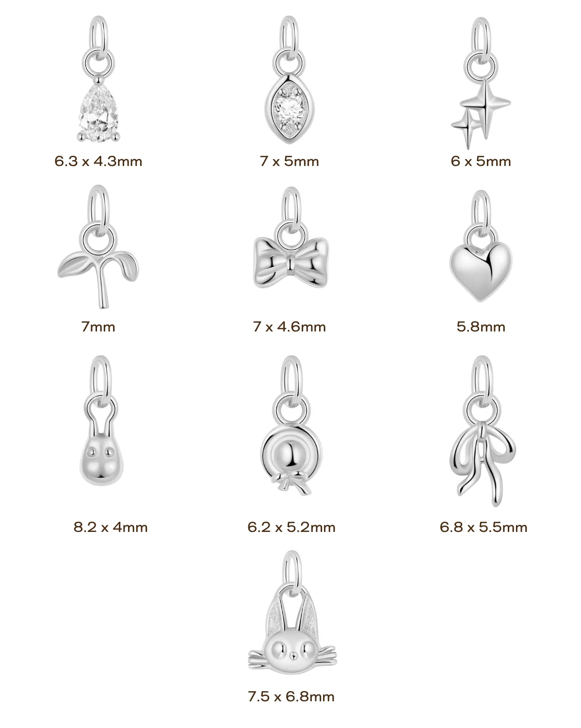 Figaro Charm Bracelet - Sterling Silver (Build Your Own)