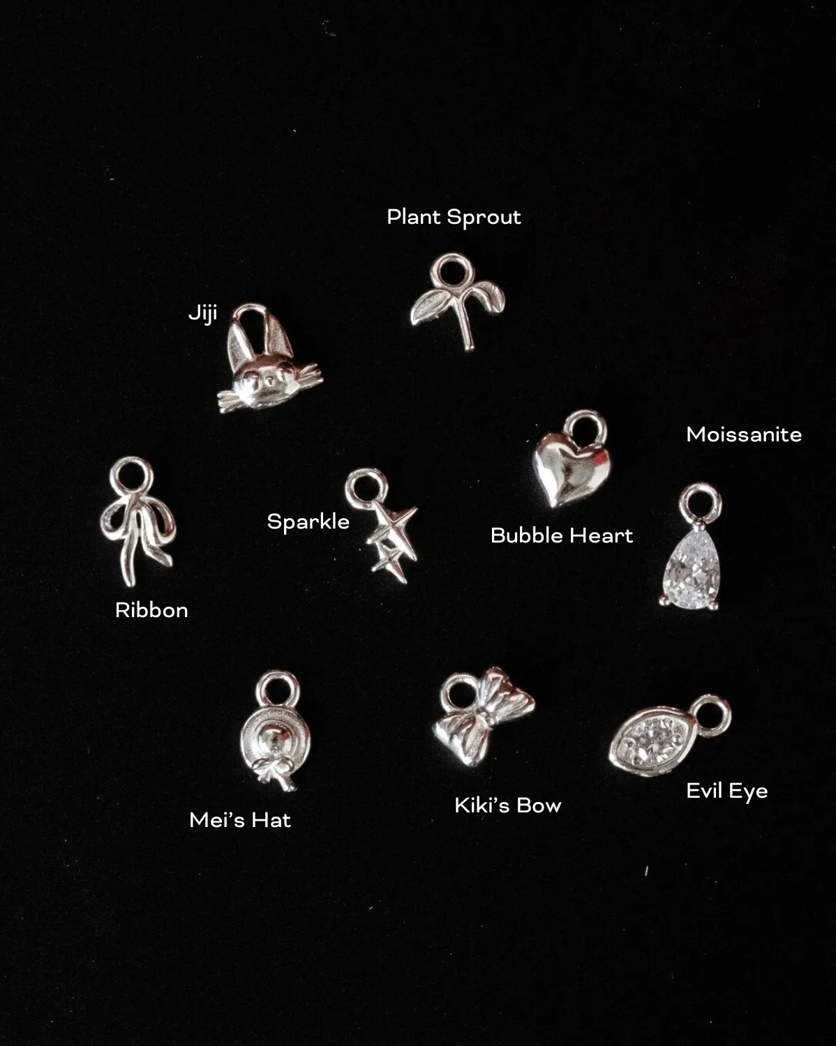 Figaro Charm Bracelet - Sterling Silver (Build Your Own)