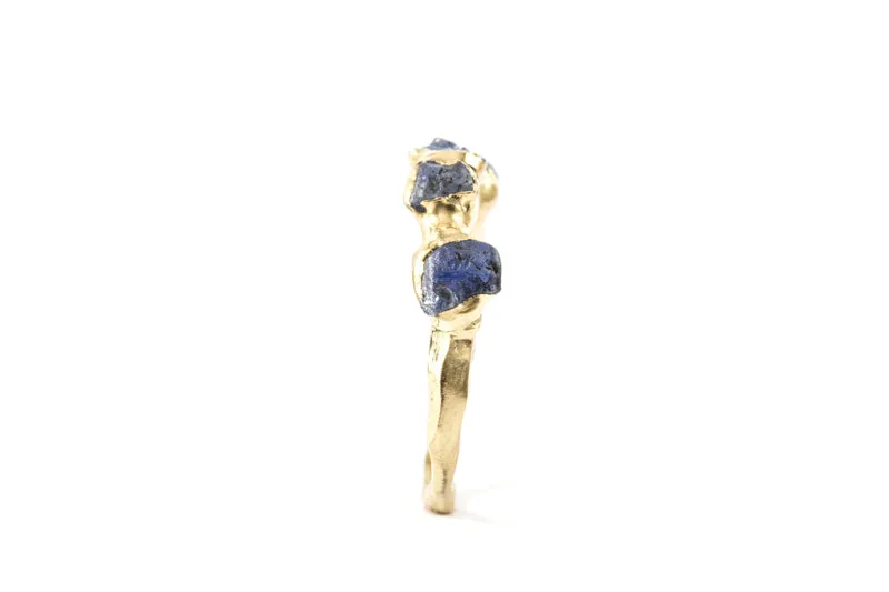 Flower Crown Ring - Tanzanite