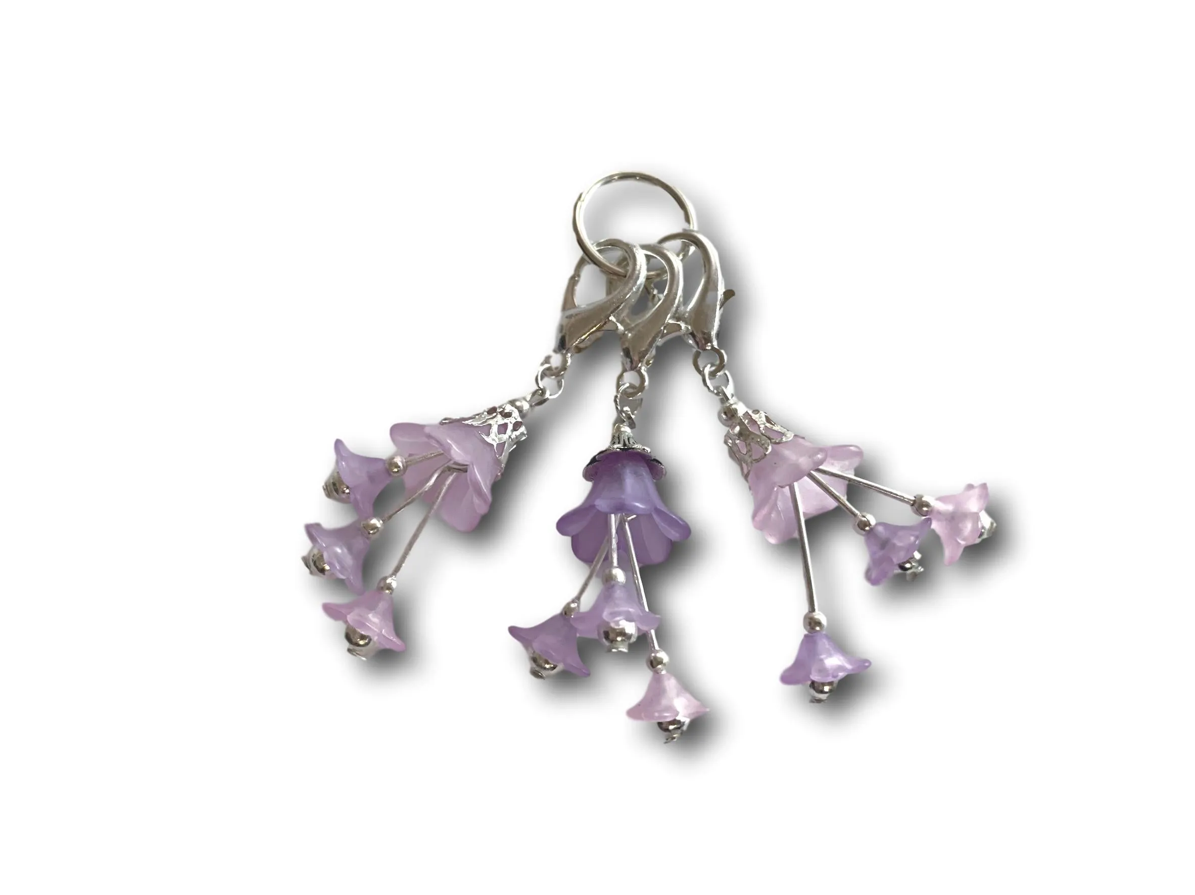 Flowering M1 - #011 - Set of 3 Stitch Markers