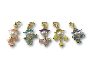 Flowering PF - #065 Set of 5 Stitch Markers