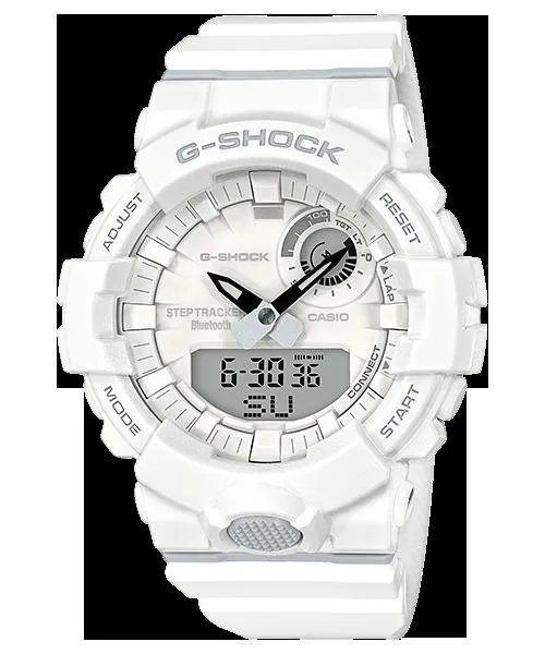 G-Shock Bluetooth-Connect Analog-Digital White Watch