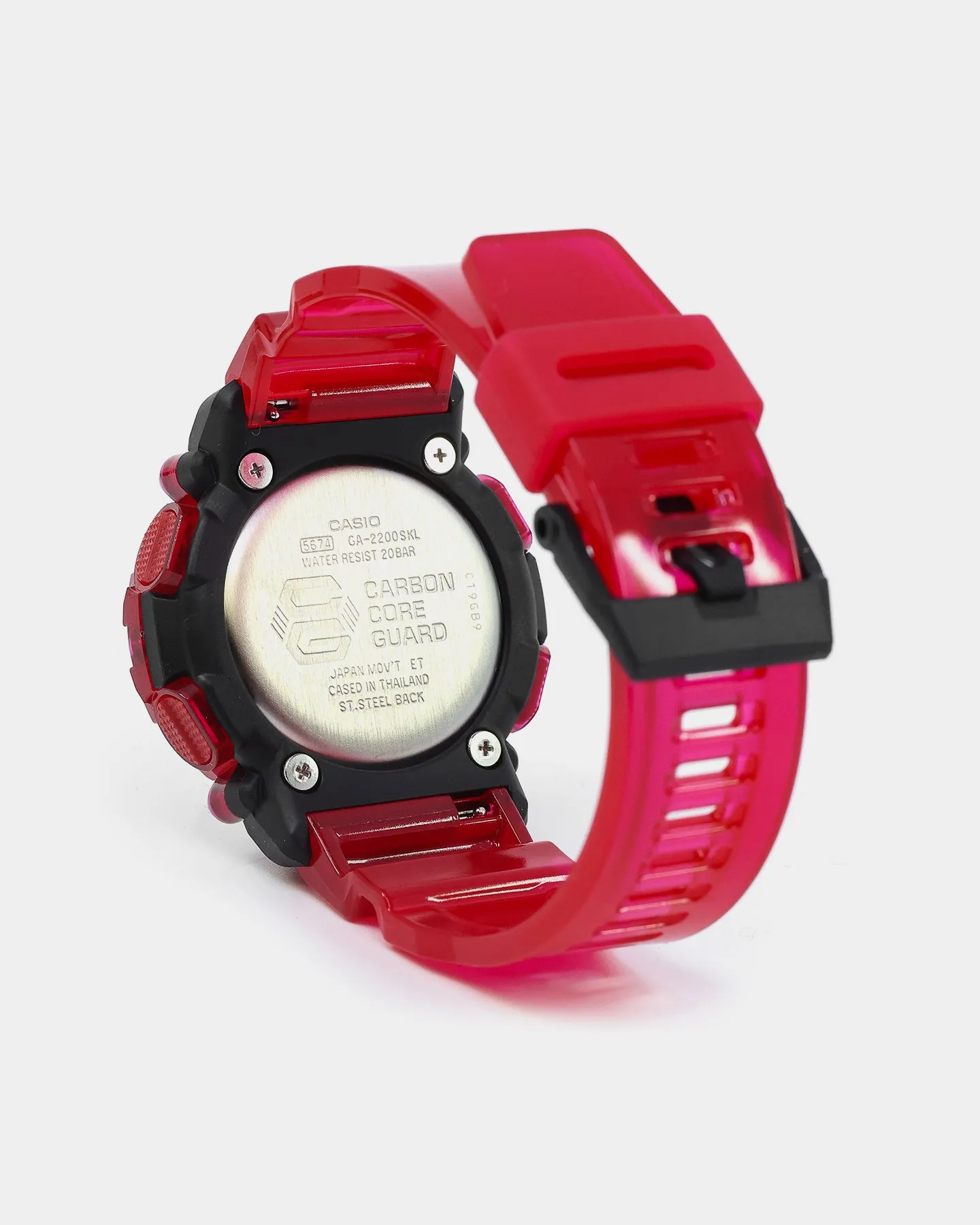 G Shock GA2200SKL-4A Red