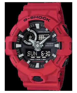 G-shock Red Analog Digital Men's Watch