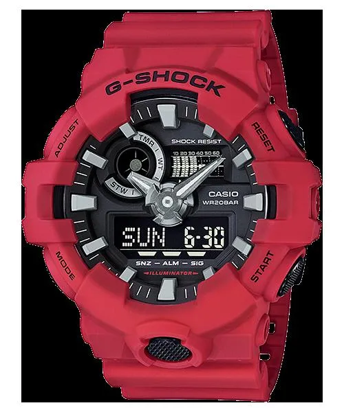 G-shock Red Analog Digital Men's Watch