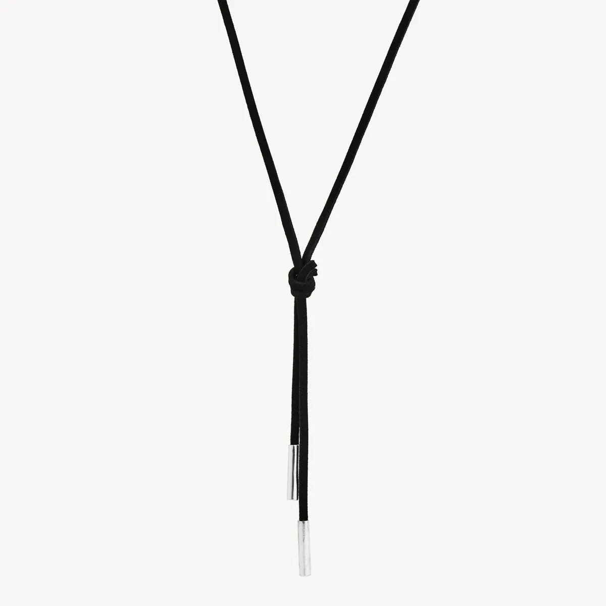 Gamuza Wrap Rod Necklace