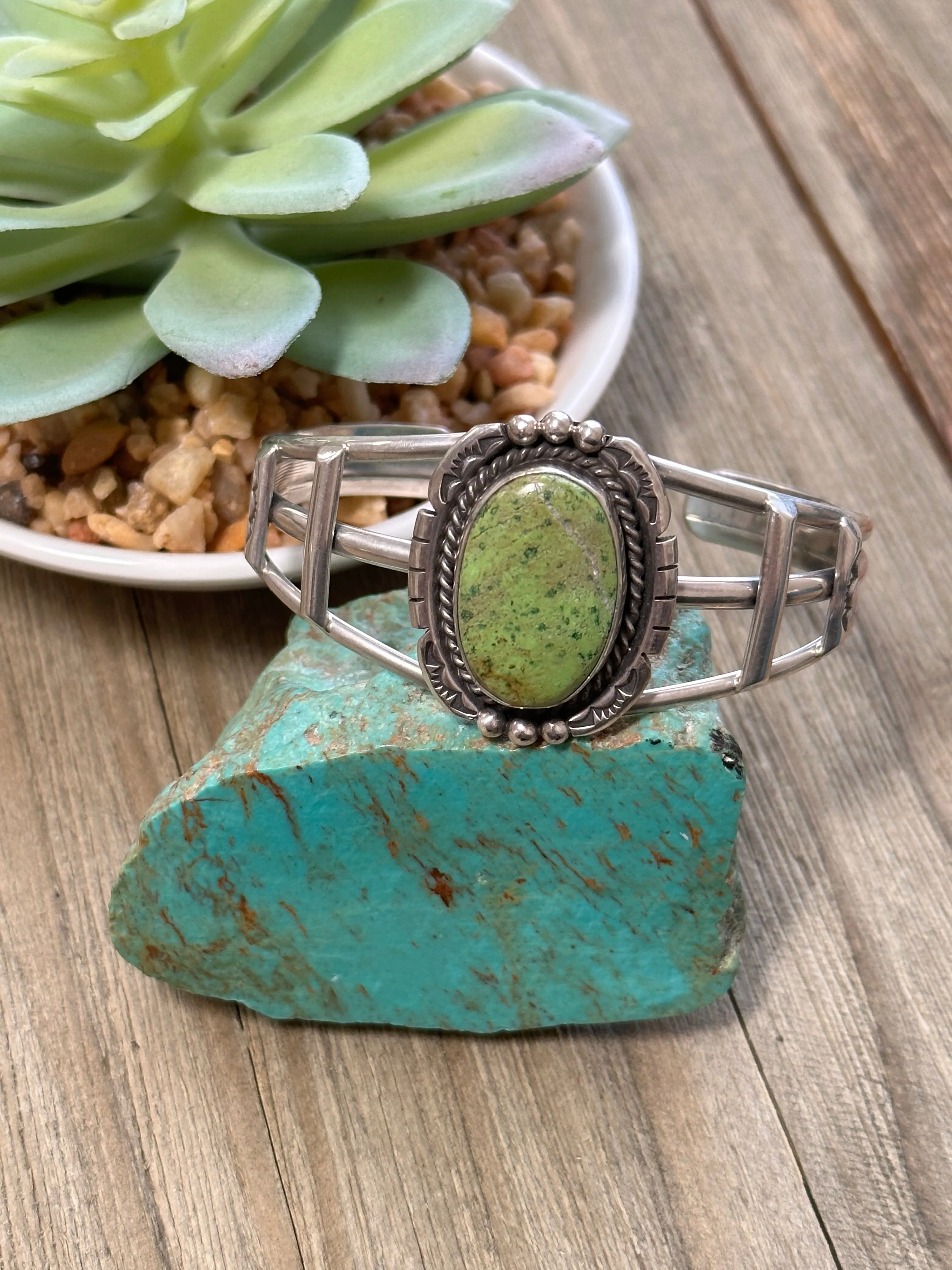 Gaspeite Bracelet
