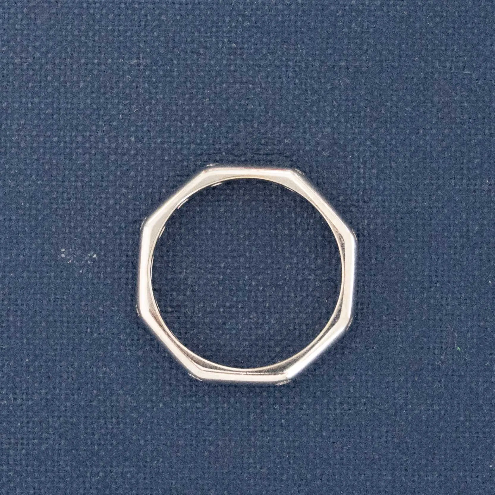 Geometric Diamond Band by Bvlgari