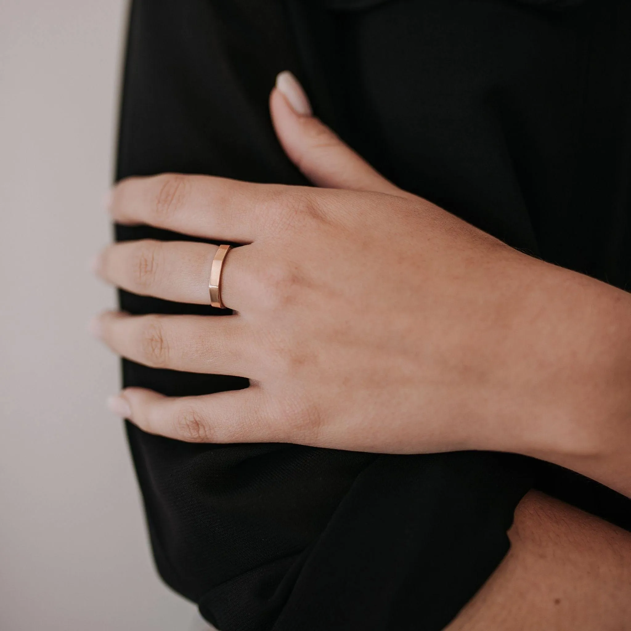Geometric Stack Ring
