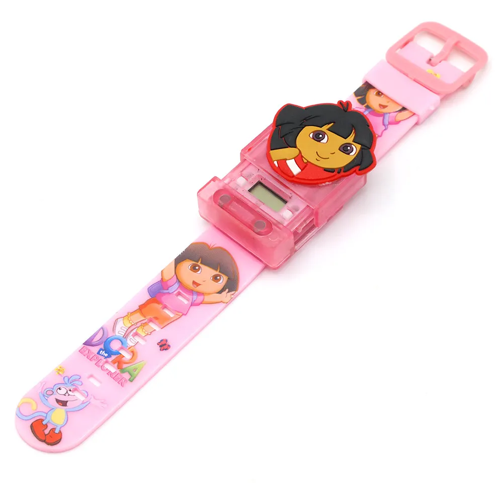 Girls Dora Watch - Pink