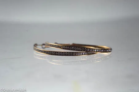 Gold Hoop earring