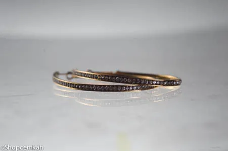 Gold Hoop earring