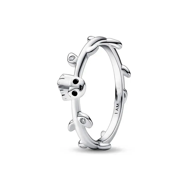 Gold Rose Gold Heart Ring for Women