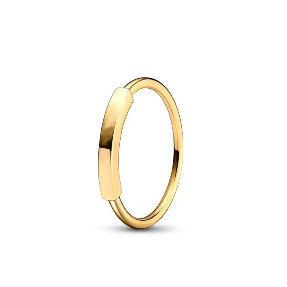 Gold Rose Gold Heart Ring for Women