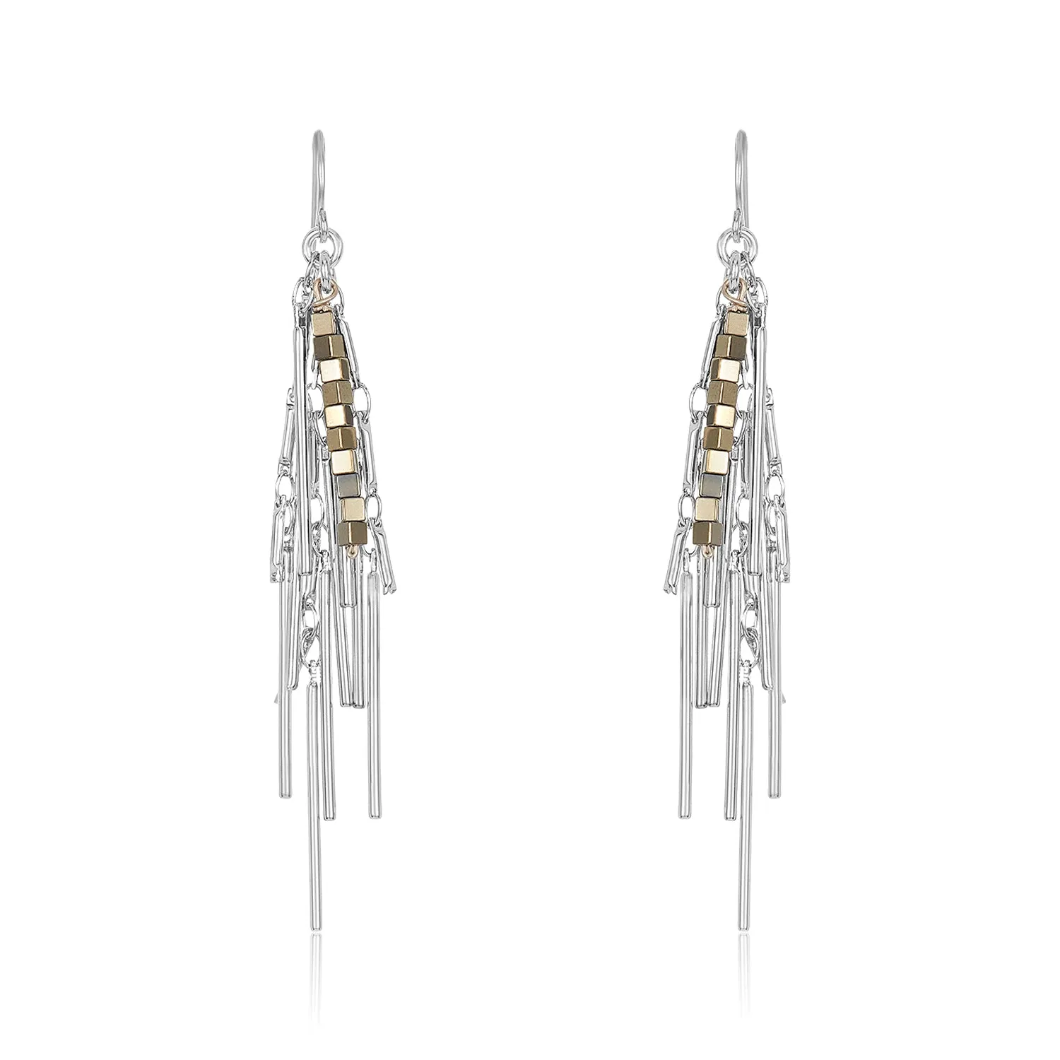 Golden Aria Waterfall Earrings