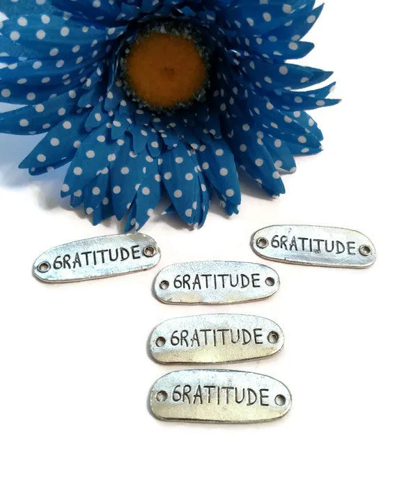 Gratitude Connector Charms