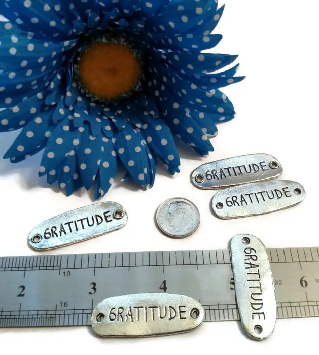 Gratitude Connector Charms