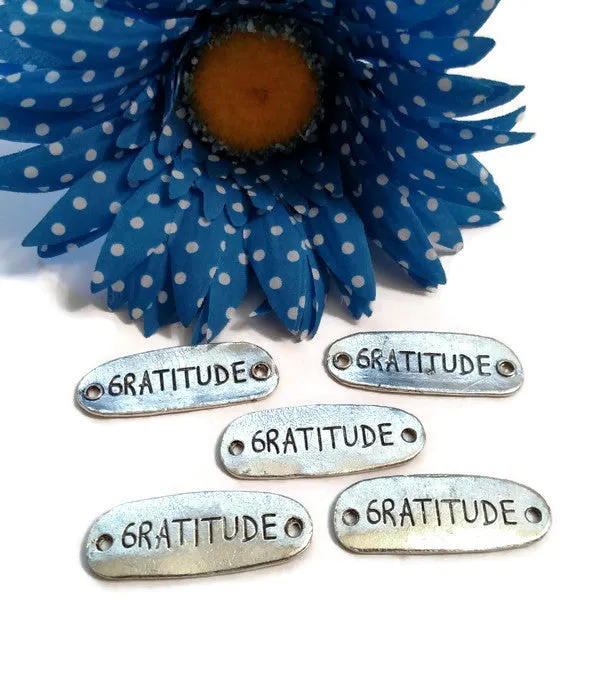 Gratitude Connector Charms