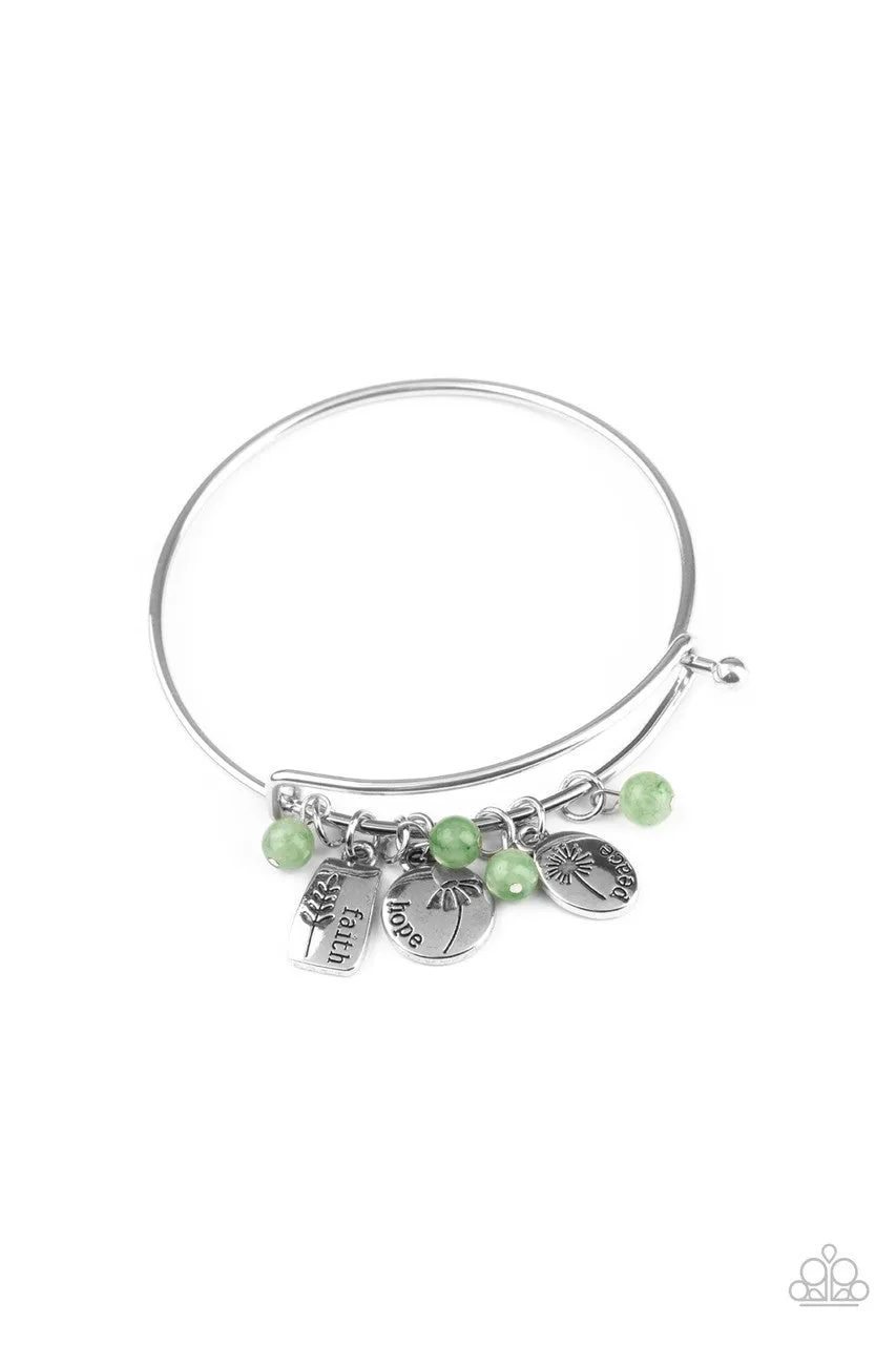 GROWING Strong Green Paparazzi Bracelet