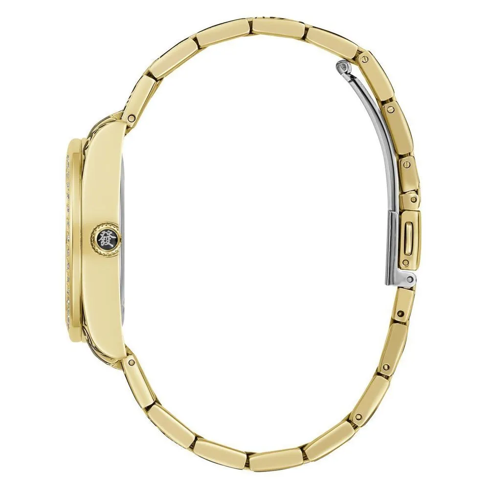 Guess Black Stainless Steel Stainless Steel Watch