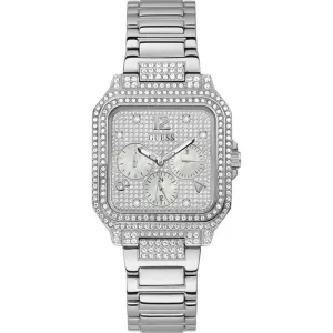 Guess Gray Stainless Steel Watch