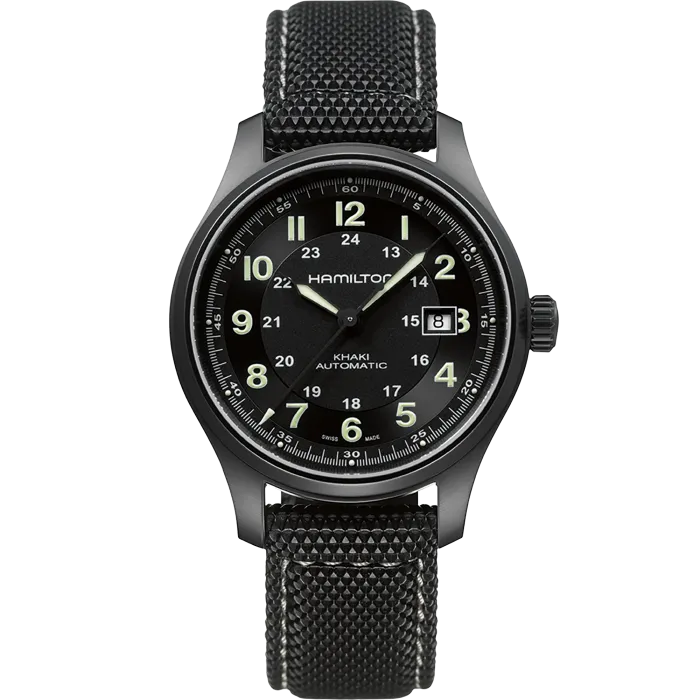 Hamilton Khaki Field Titanium Auto Automatic men's Watch H70575733