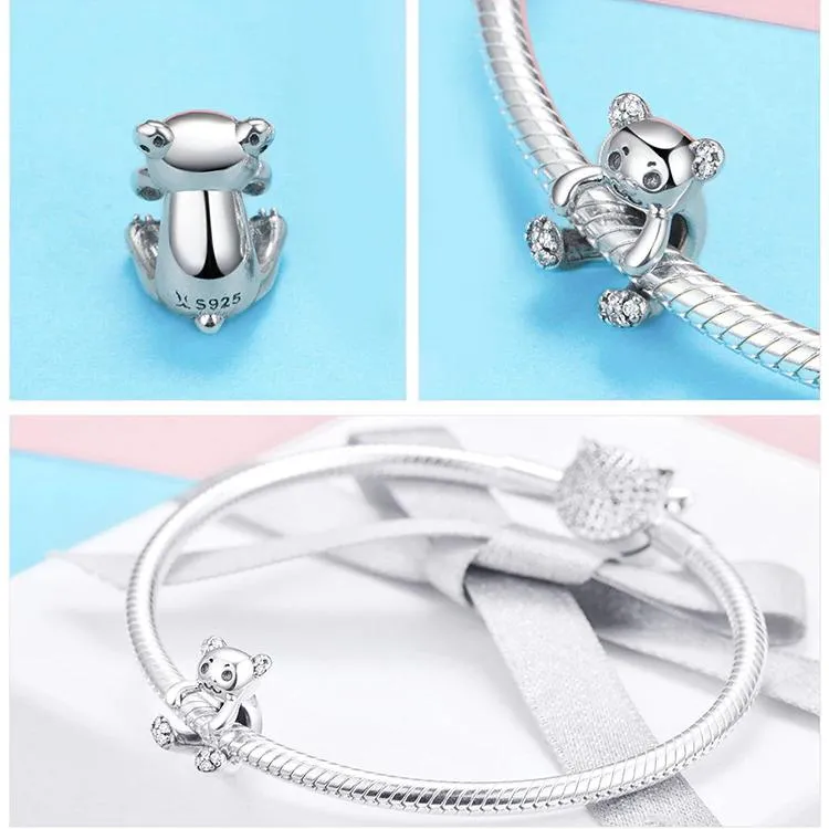 Hanging Bear Charm