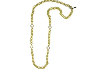Hannah Quatrefoil Necklace
