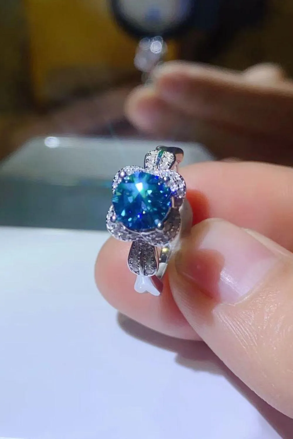 Hazel Blues® | Better Love Next Time 1 Carat Moissanite Ring