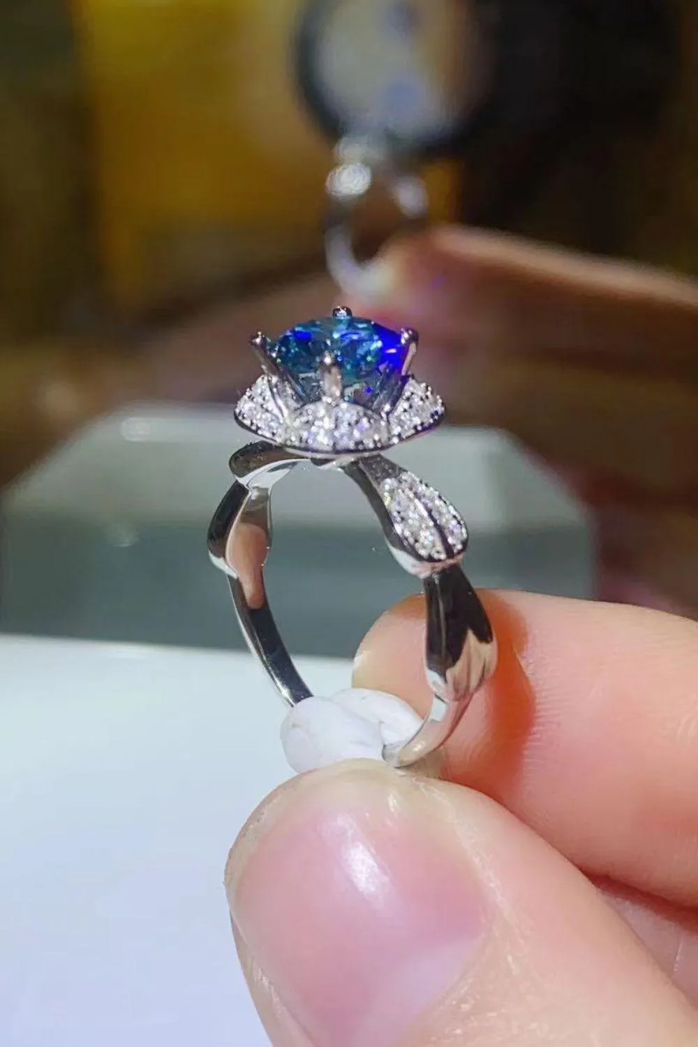 Hazel Blues® | Better Love Next Time 1 Carat Moissanite Ring