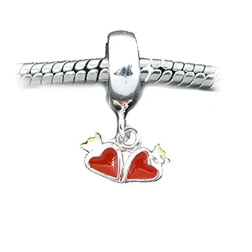Heart Charm for Bracelet For Snake Chain Charm Bracelet
