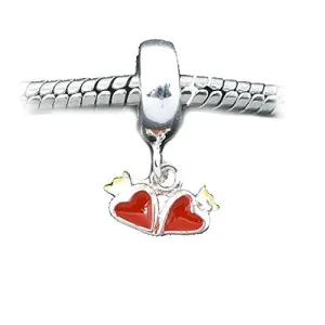 Heart Charm for Bracelet For Snake Chain Charm Bracelet