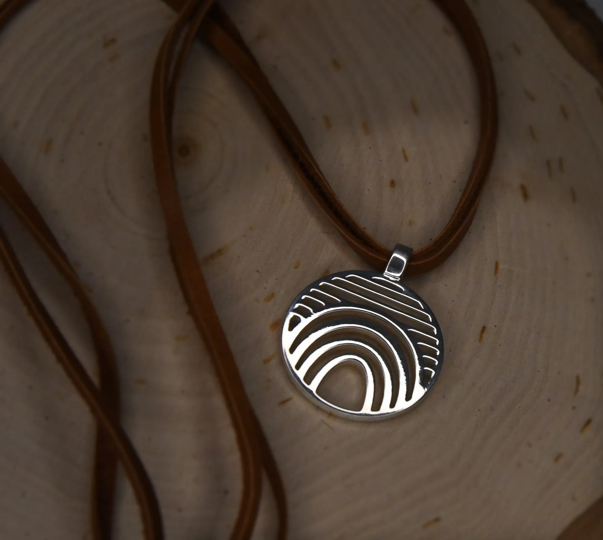 hope 25mm necklace • keep fighting