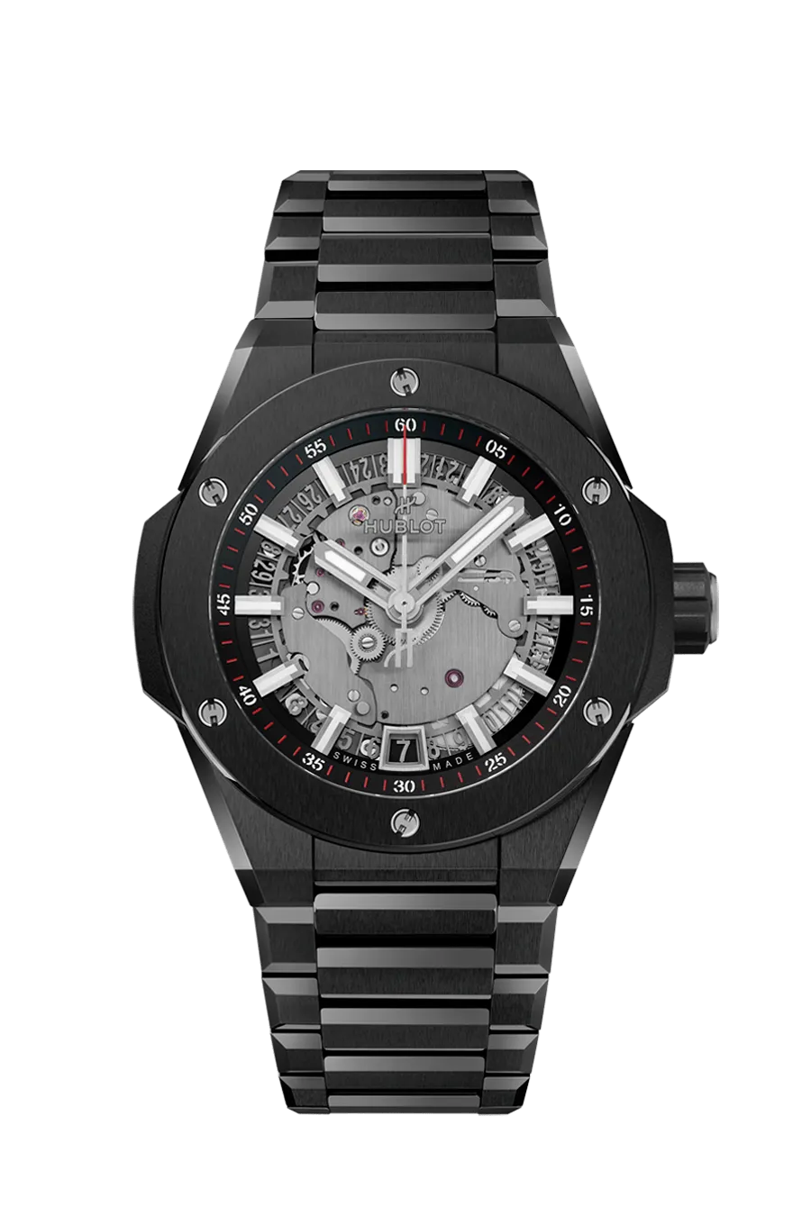 Hublot Big Bang Integrated Time Only Black Magic, 40mm, black Ceramic, Ref# 456.CX.0170.CX