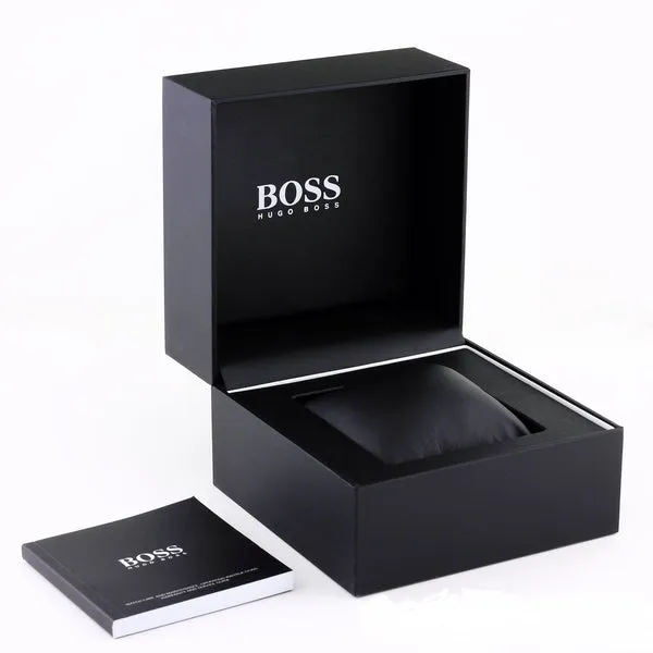 Hugo Boss Pioneer Silver Stainless Steel Men's Watch 1513712