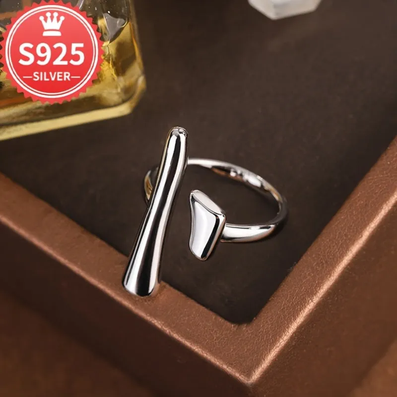 Hypoallergenic Irregular Geometric Ring Personalized Ring