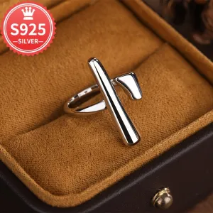 Hypoallergenic Irregular Geometric Ring Personalized Ring