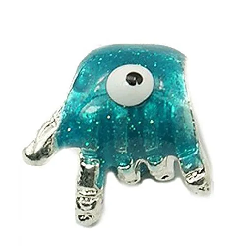 I Love You, Hand Sign Against All Evil Eye Bead European Bead Compatible for Most European Snake Chain Charm Bracelet
