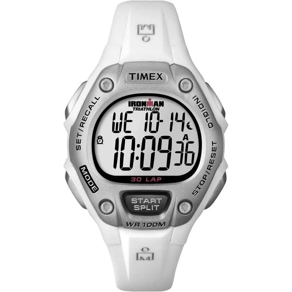 IRONMAN 30-Lap Mid-Size Watch - White