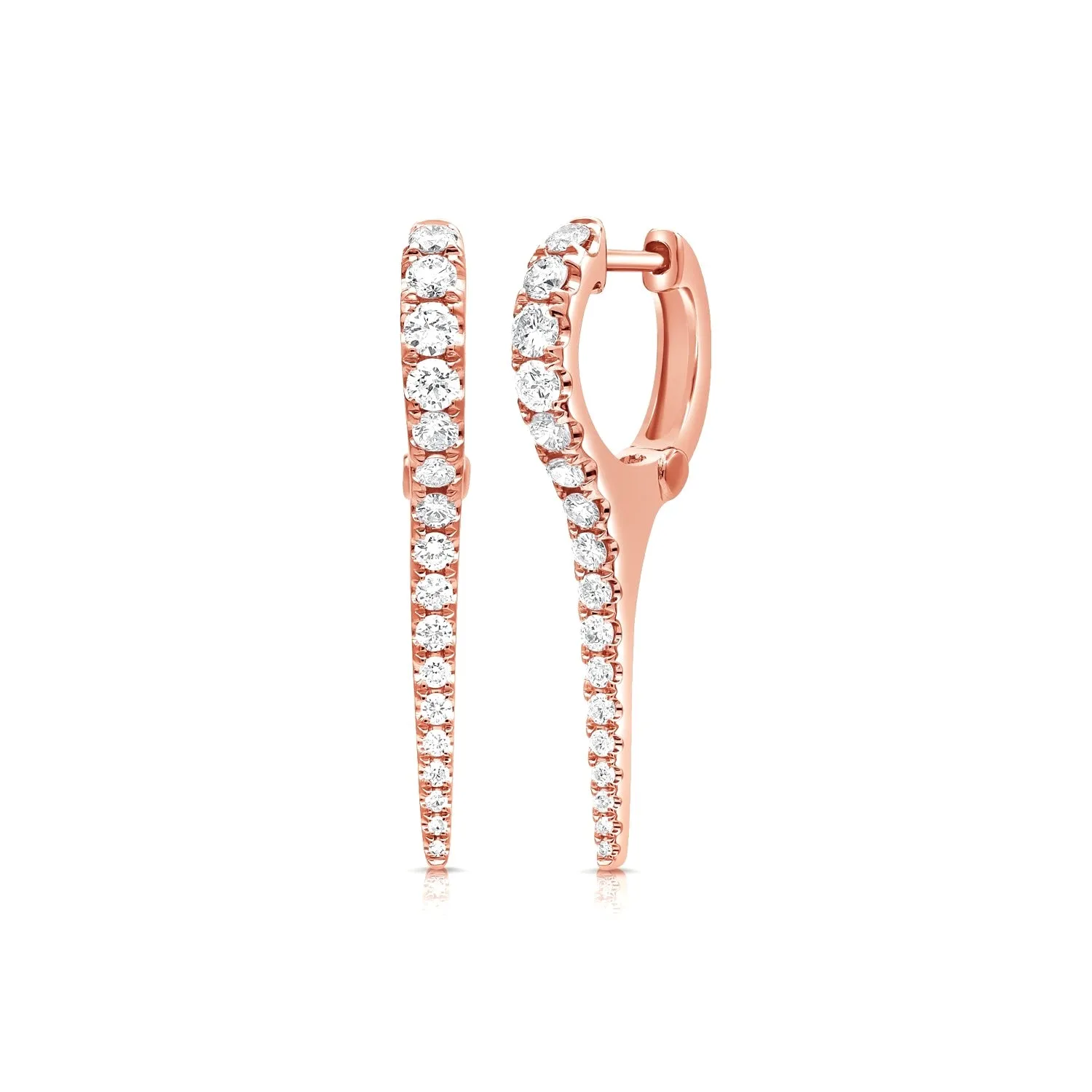 Jumbo Diamond Stiletto Huggies