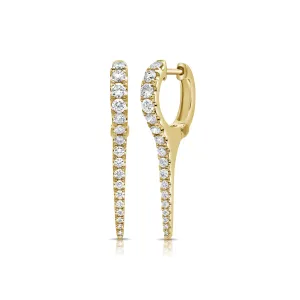 Jumbo Diamond Stiletto Huggies
