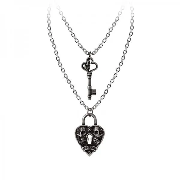 Key to Eternity Couples Pendants