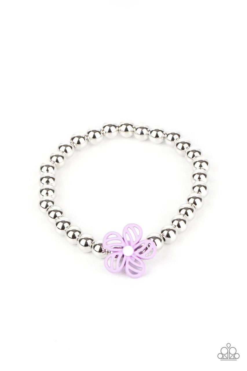 Kids' Starlet Shimmer Floral Stretchy Bracelet Set