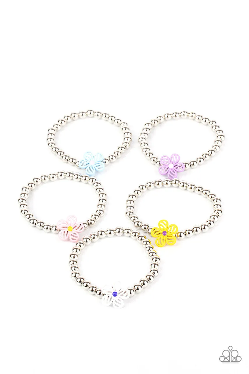 Kids' Starlet Shimmer Floral Stretchy Bracelet Set