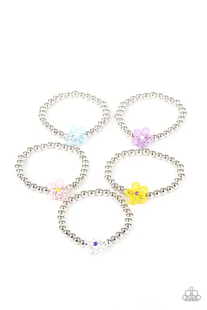 Kids' Starlet Shimmer Floral Stretchy Bracelet Set