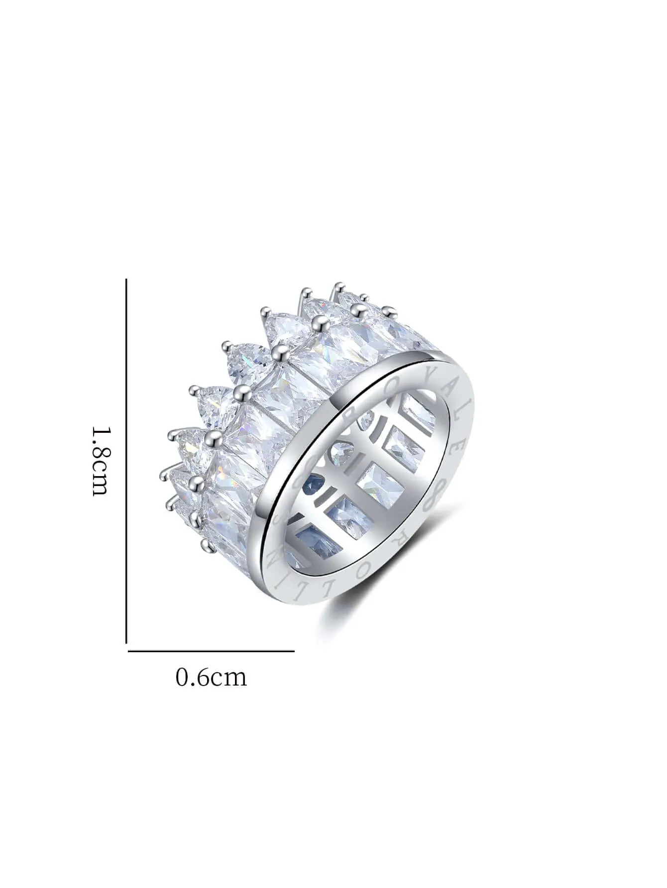 King Royal Crown Men Rings